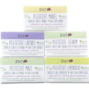 5er-Pack Pflegeseife Bestseller mit 5 x 100 g Naturseife nach Wahl