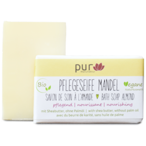 Pflegeseife Mandel - mit Bio-Sheabutter, 100 g