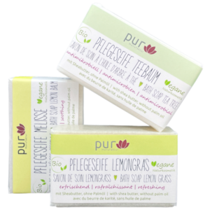 3er-Pack Pflegeseife mit 3 x 100 g Naturseife versch. Sorten nach Wahl