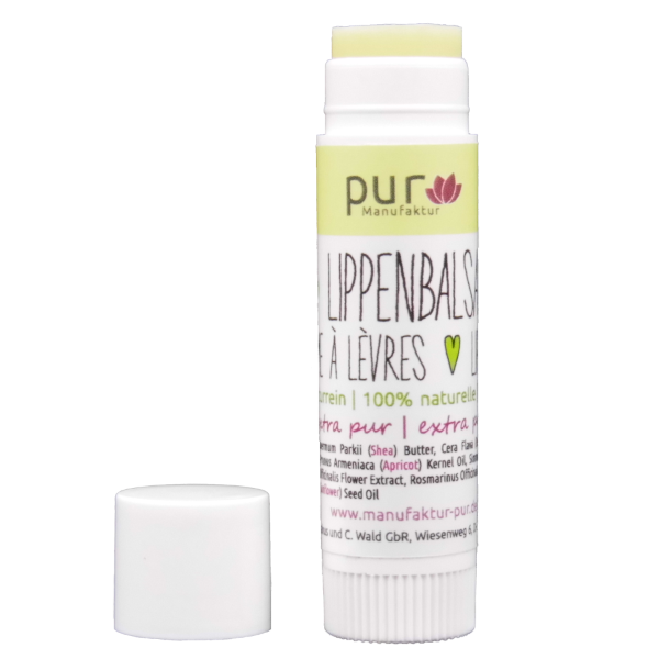 Lippenbalsam extra pur bio 6,5 g in Lippenpflege-Stift ohne Duft
