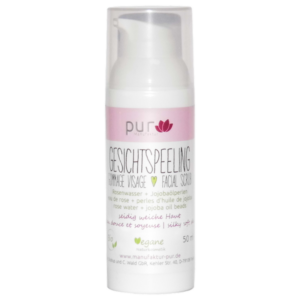 Gesichts-Peeling-Creme 50 ml, bio mit Rosenwasser kbA