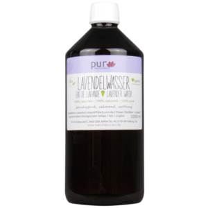 1000 ml Lavendelwasser bio 100% naturreines Lavendel-Hydrolat in PET-Flasche