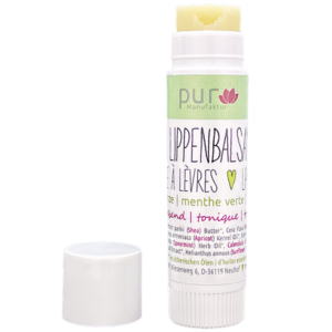 Lippenbalsam Grüne Minze bio 6,5 g in Lippenpflege-Stift