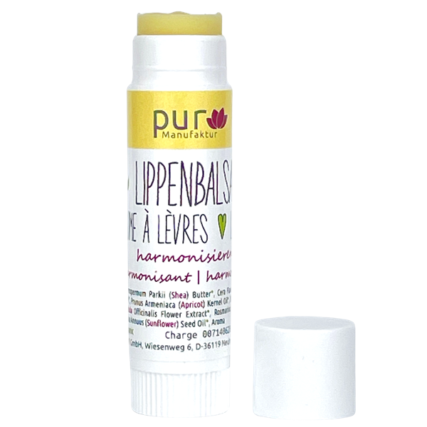 Lippenbalsam Vanille bio 6,5 g in Lippenpflege-Stift
